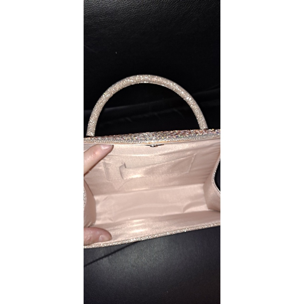 Isadora‎ Rhinestone Small BagColorChampagne - Picture 3 of 3